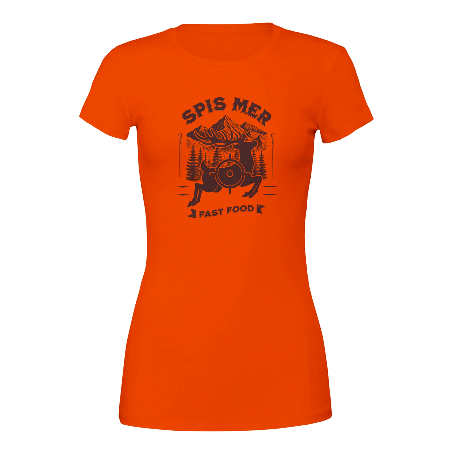 Spis Mer Fast Food -Morsom Tekstprint - Norsk design