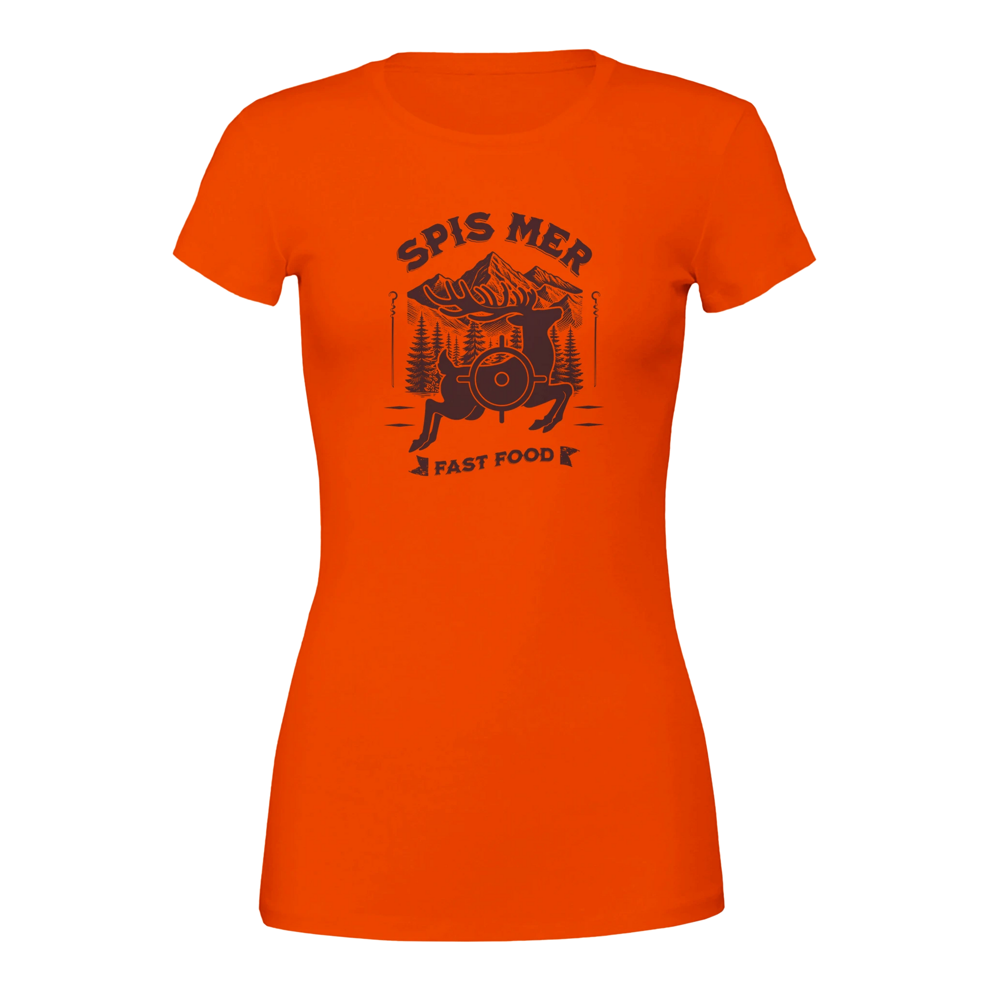 Spis Mer Fast Food -Morsom Tekstprint - Norsk design