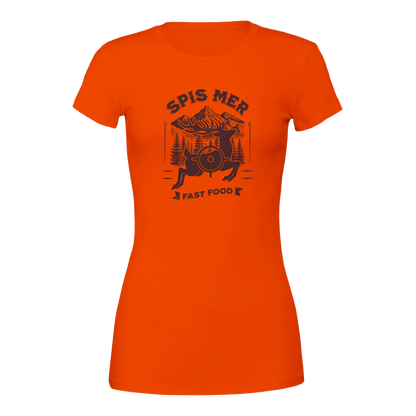 Spis Mer Fast Food -Morsom Tekstprint - Norsk design