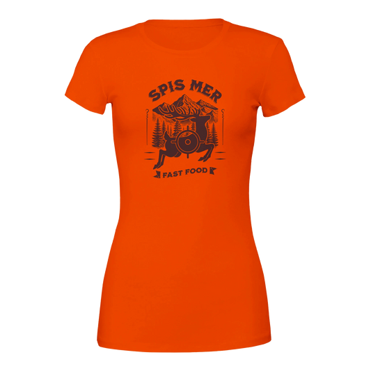 Spis Mer Fast Food -Morsom Tekstprint - Norsk design