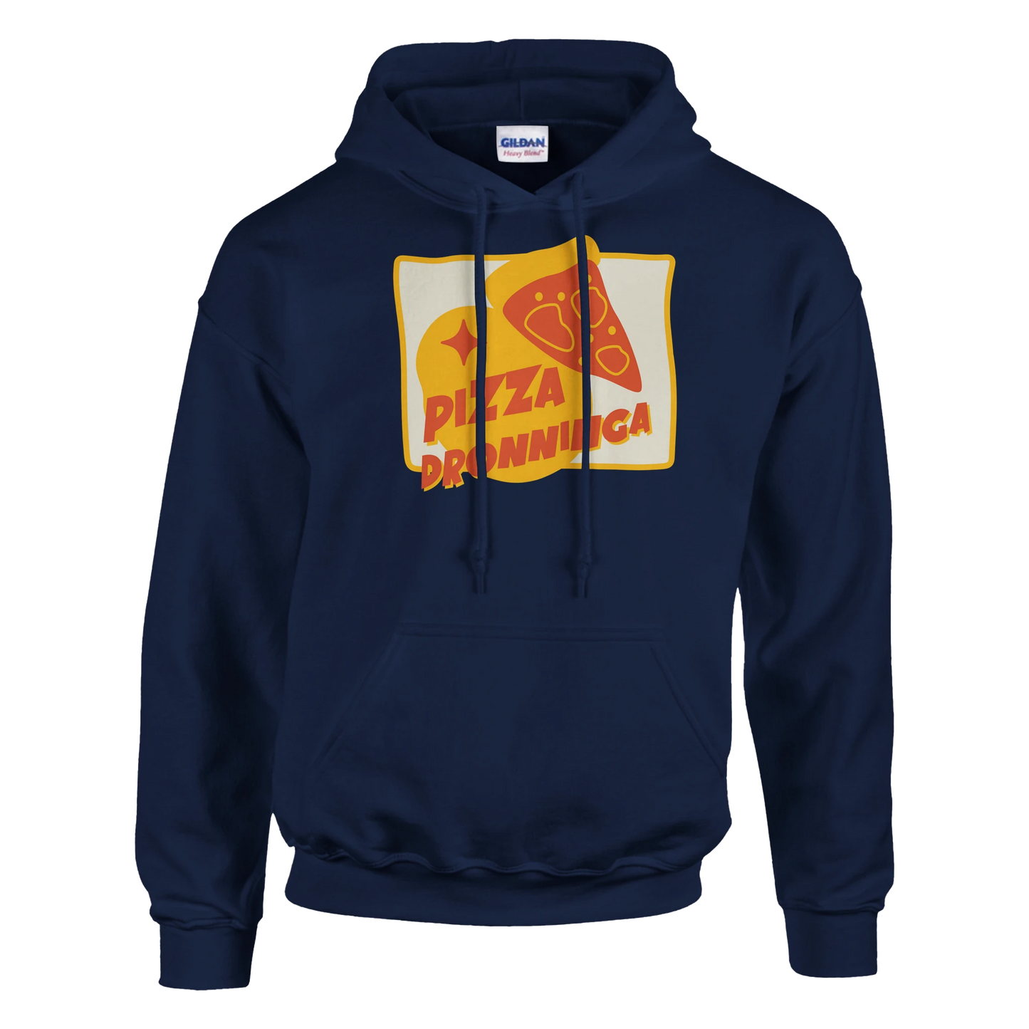 Pizza Dronninga -Morsom Tekstprint - Norsk design