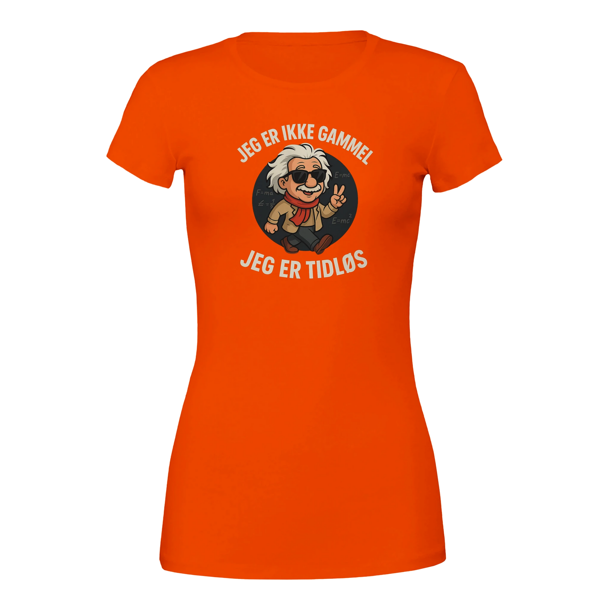 Jeg er tidløs -Morsom Tekstprint - Norsk design