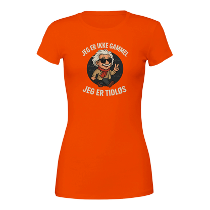 Jeg er tidløs -Morsom Tekstprint - Norsk design