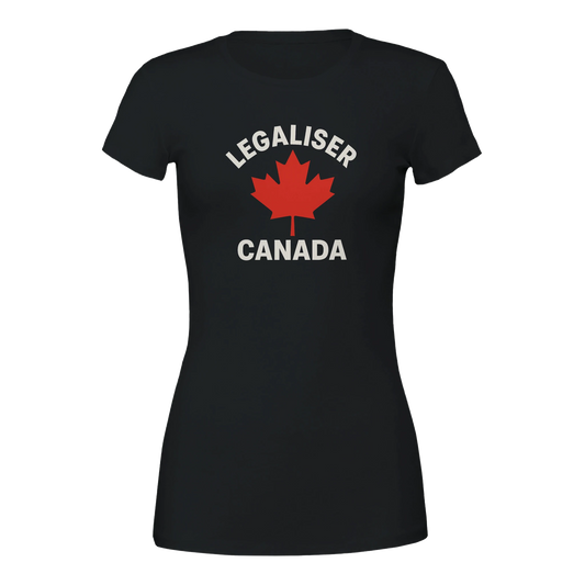 Legaliser Canada -Morsom Tekstprint - Norsk design