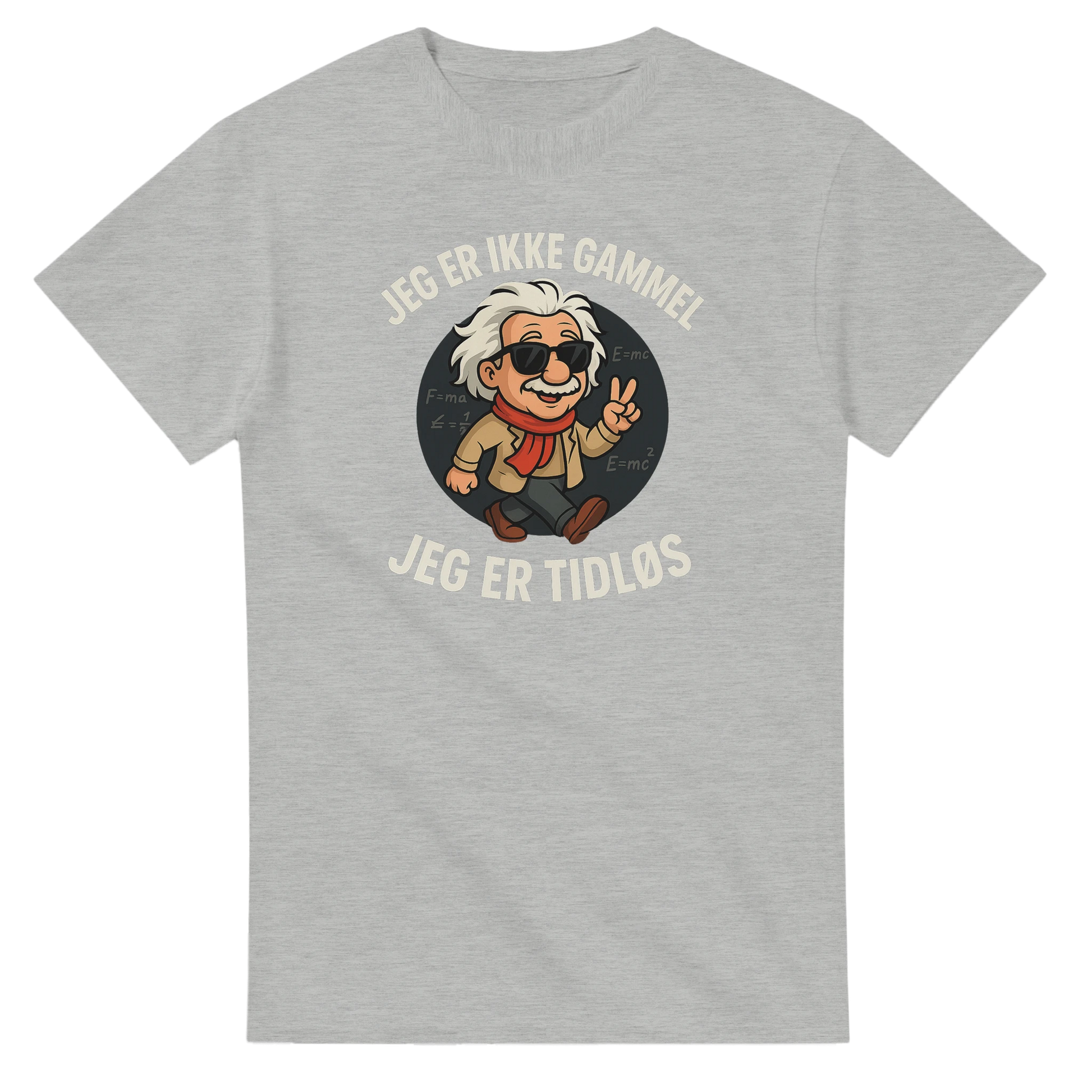 Jeg er tidløs -Morsom Tekstprint - Norsk design