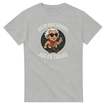 Jeg er tidløs -Morsom Tekstprint - Norsk design