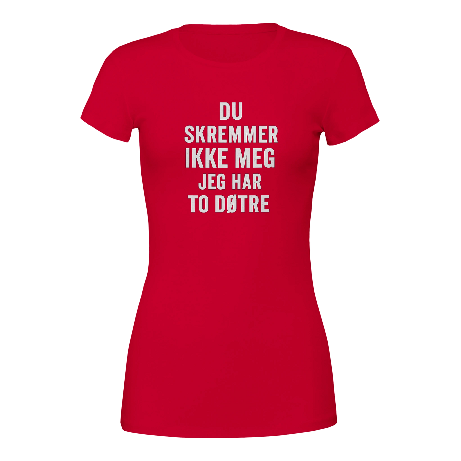 Du Skremmer Ikke Meg -Morsom Tekstprint - Norsk design