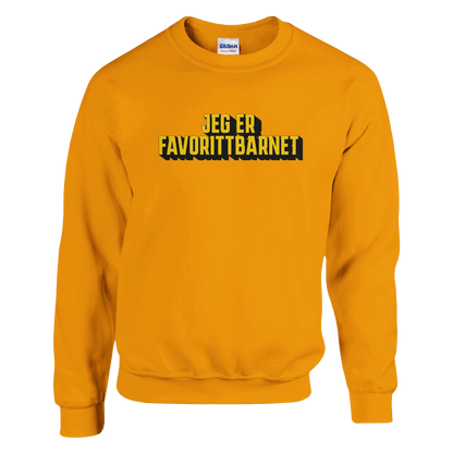 Jeg Er Favorittbarnet -Morsom Tekstprint - Norsk design