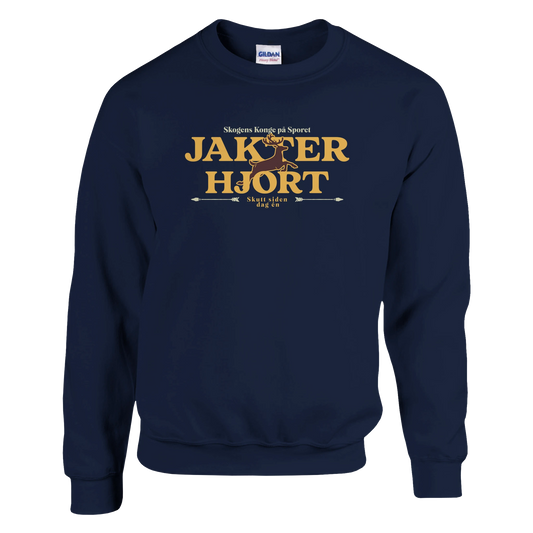 Jakter Hjort -Morsom Tekstprint - Norsk design