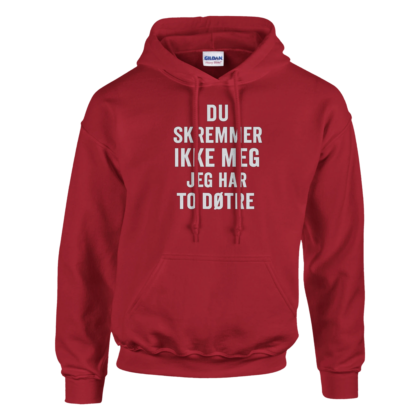 Du Skremmer Ikke Meg -Morsom Tekstprint - Norsk design