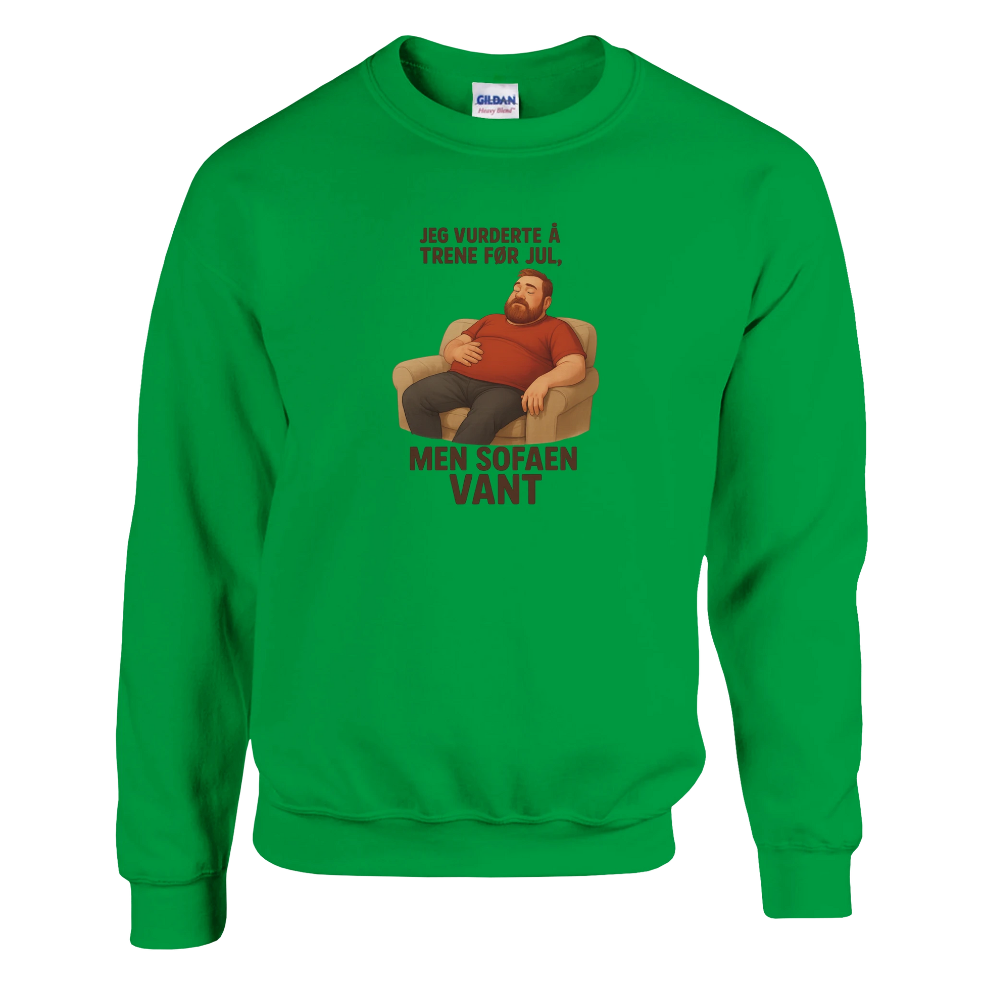 Sofaen vant -Morsom Tekstprint - Norsk design