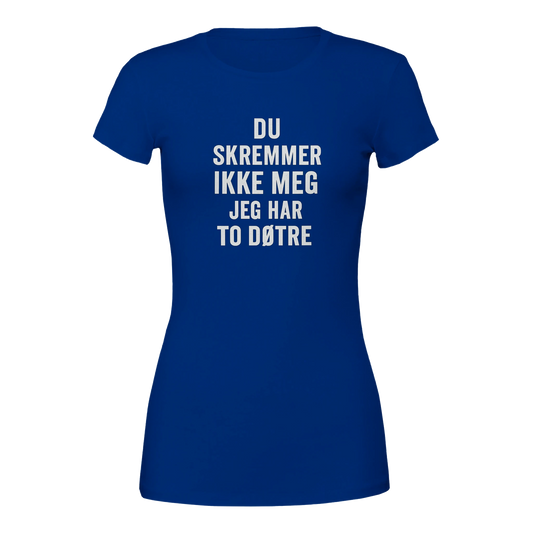 Du Skremmer Ikke Meg -Morsom Tekstprint - Norsk design