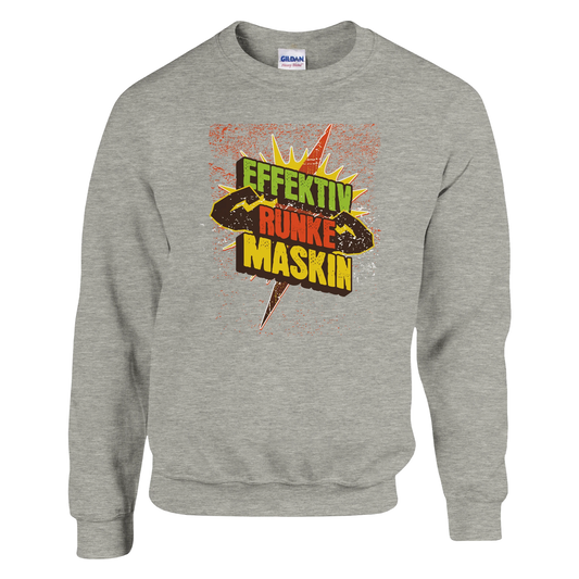 Effektiv Runke Maskin -Morsom Tekstprint - Norsk design