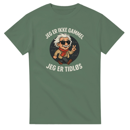 Jeg er tidløs -Morsom Tekstprint - Norsk design