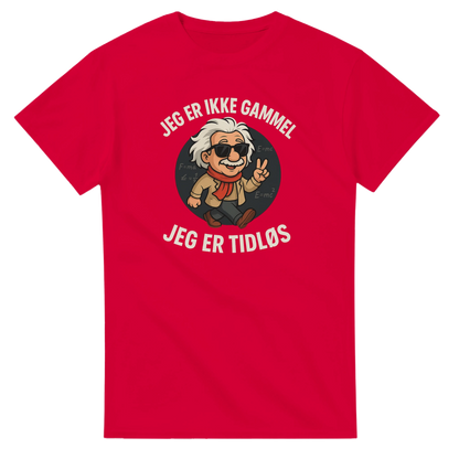 Jeg er tidløs -Morsom Tekstprint - Norsk design