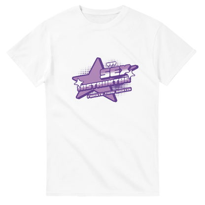 Sex Instruktør Første Time Gratis -Morsom Tekstprint - Norsk design