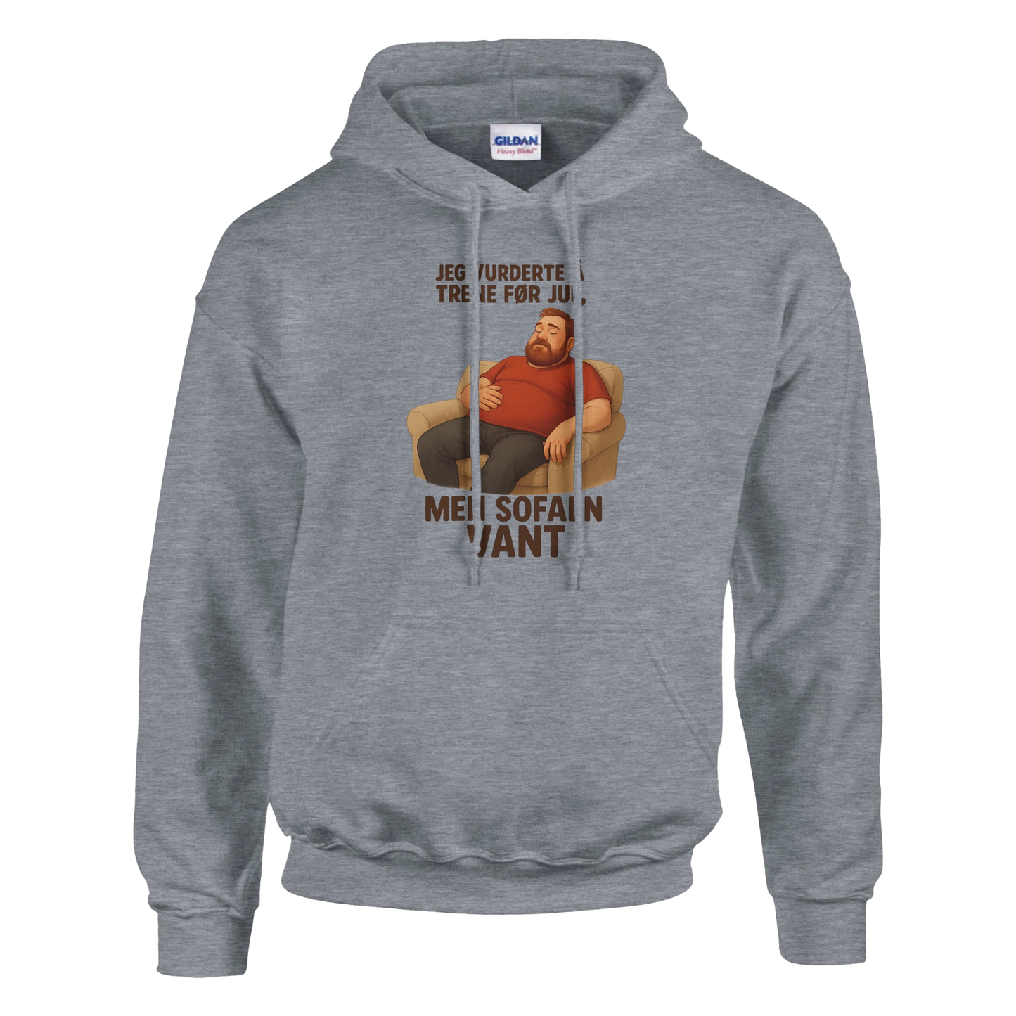 Sofaen vant -Morsom Tekstprint - Norsk design