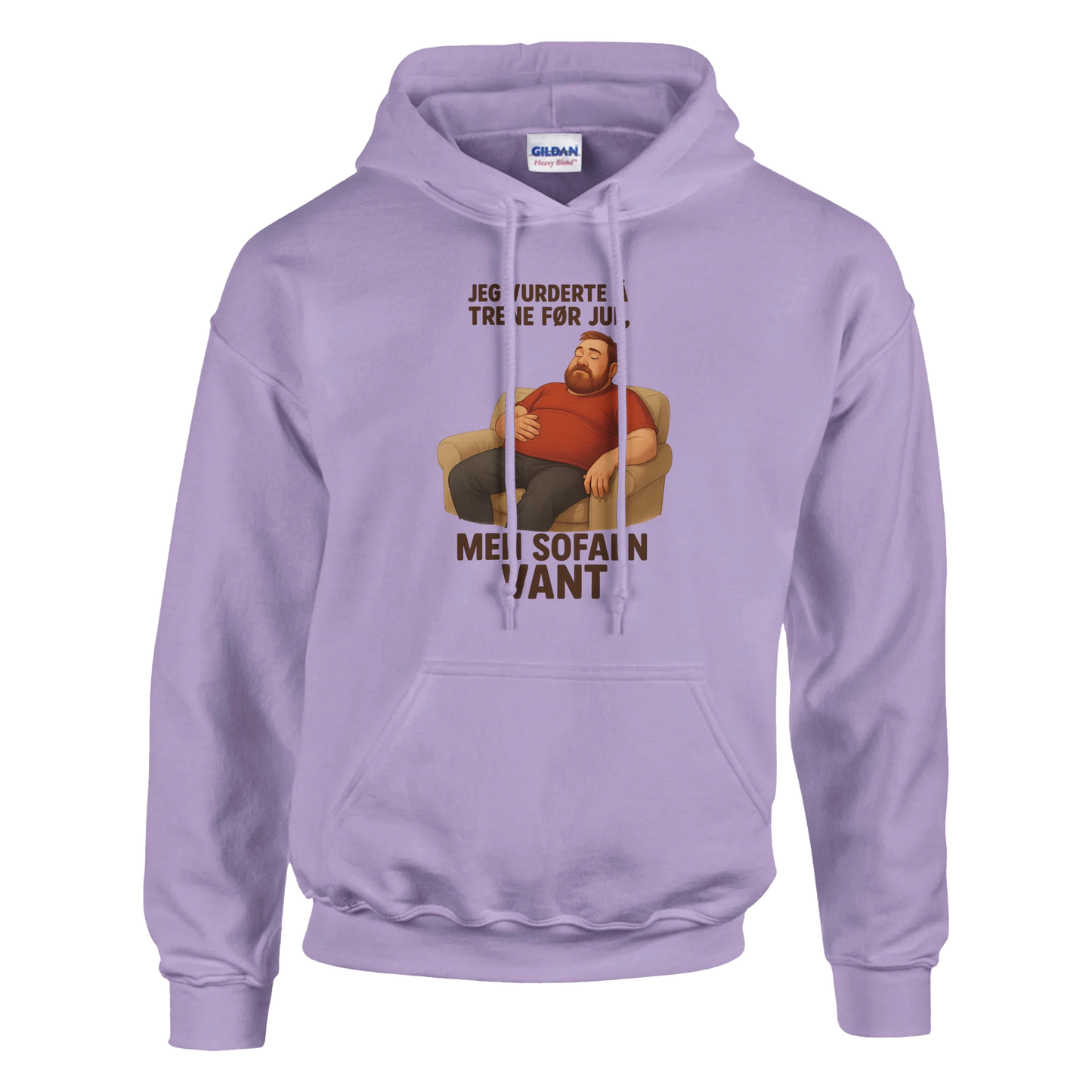 Sofaen vant -Morsom Tekstprint - Norsk design