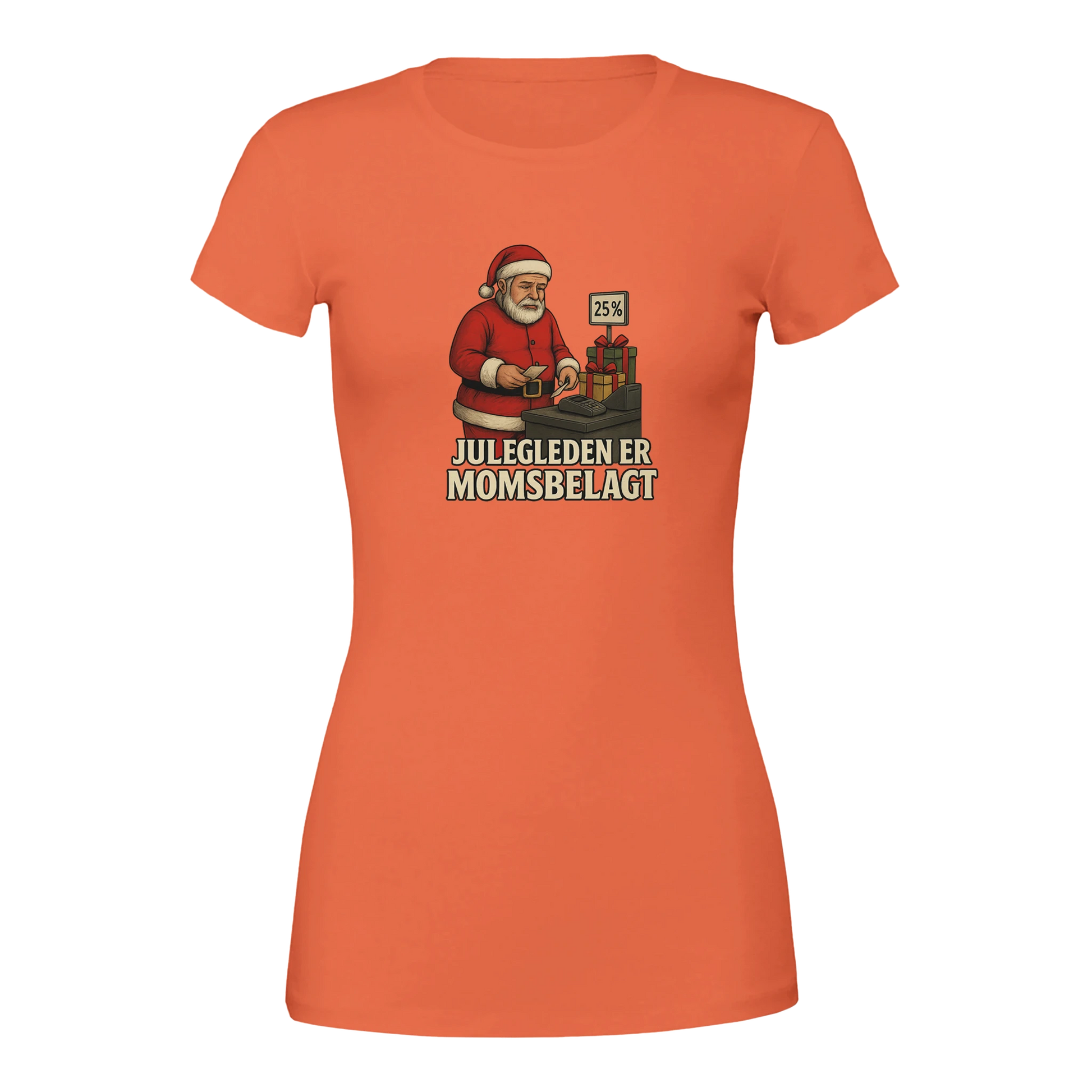 Julegleden er momsbelagt -Morsom Tekstprint - Norsk design