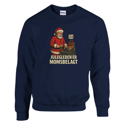 Julegleden er momsbelagt -Morsom Tekstprint - Norsk design