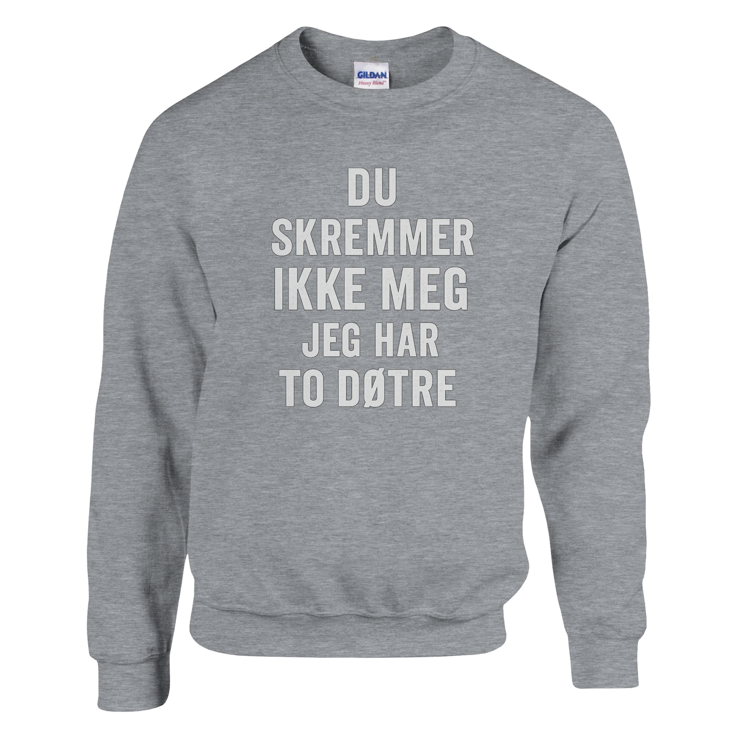 Du Skremmer Ikke Meg -Morsom Tekstprint - Norsk design