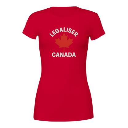 Legaliser Canada -Morsom Tekstprint - Norsk design