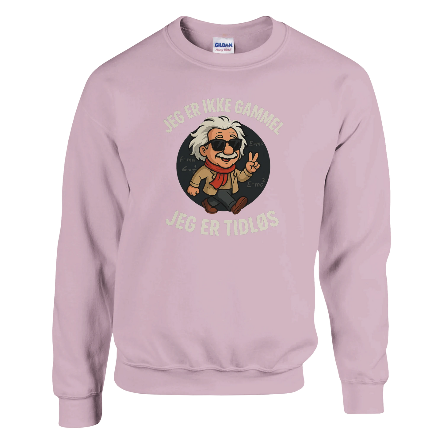 Jeg er tidløs -Morsom Tekstprint - Norsk design