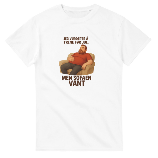 Sofaen vant -Morsom Tekstprint - Norsk design