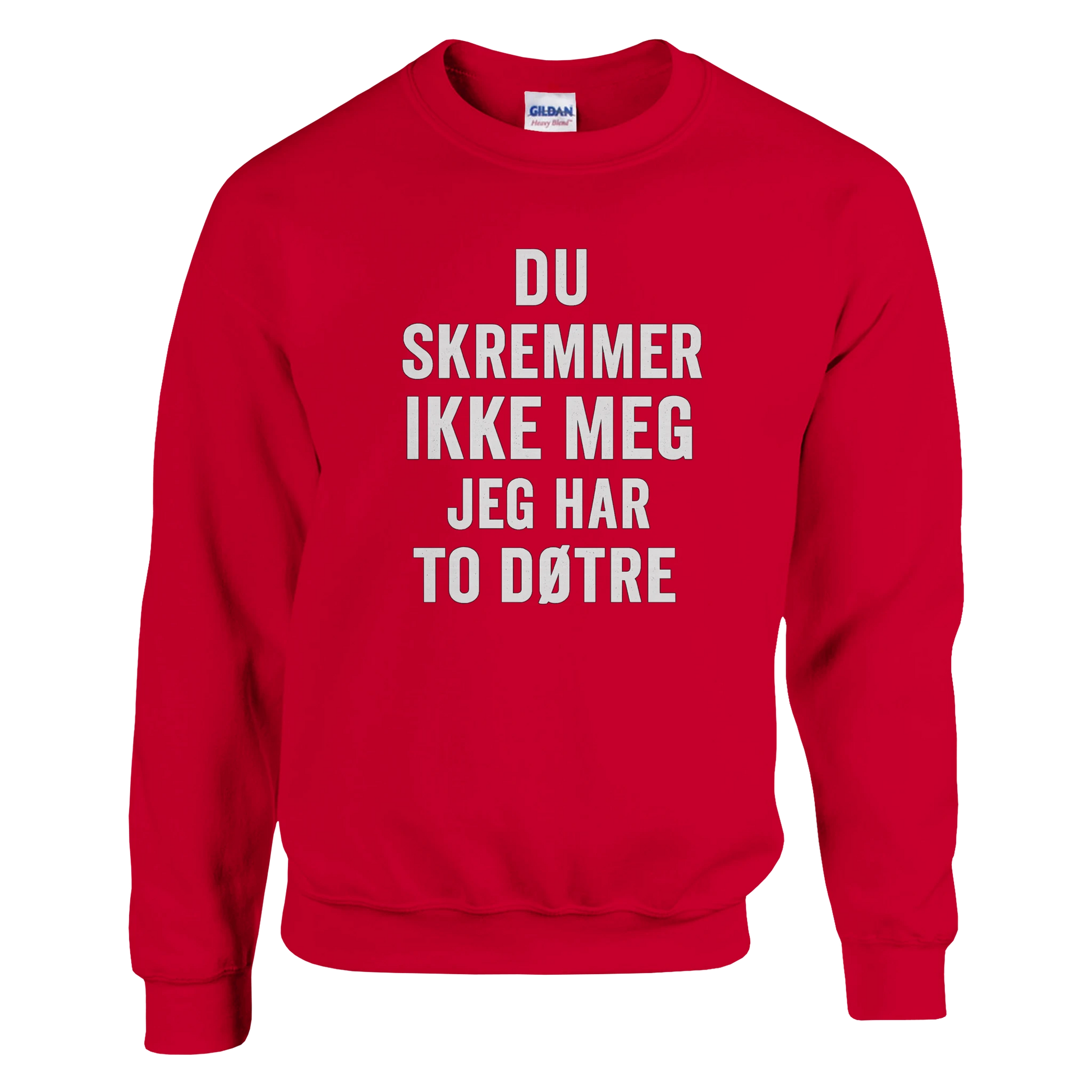 Du Skremmer Ikke Meg -Morsom Tekstprint - Norsk design