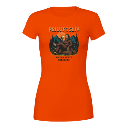 Friluftsliv er den beste medisinen -Morsom Tekstprint - Norsk design