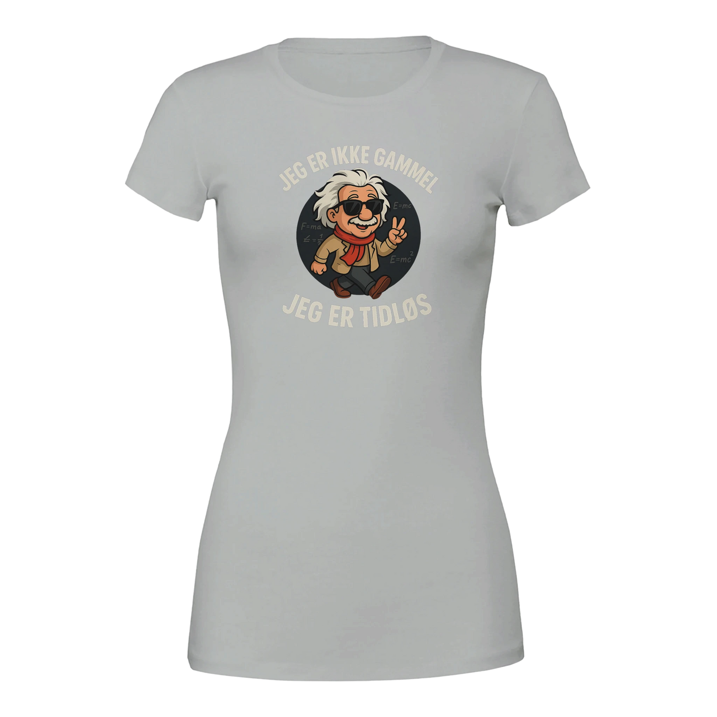 Jeg er tidløs -Morsom Tekstprint - Norsk design