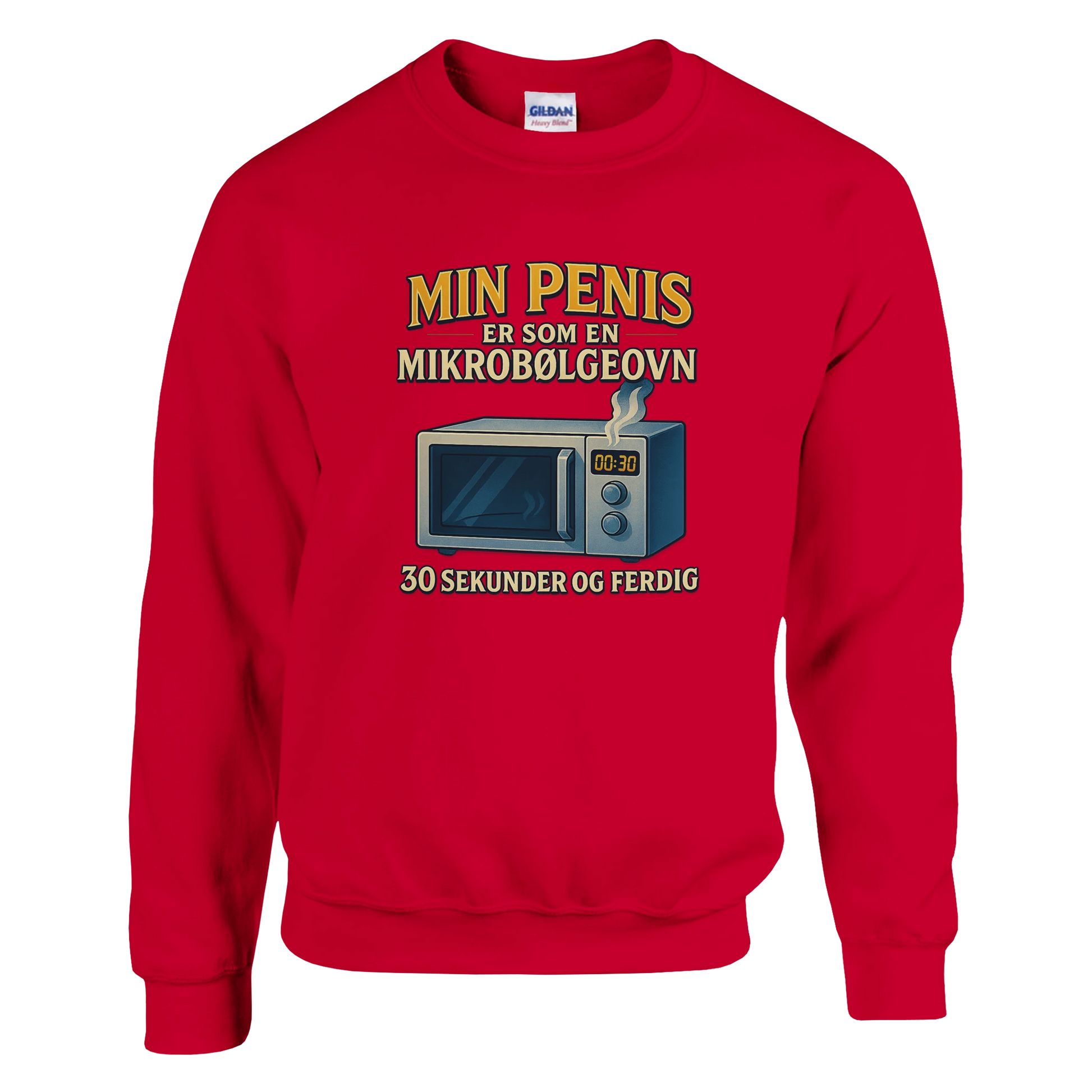 Mikrobølgeovn -Morsom Tekstprint - Norsk design