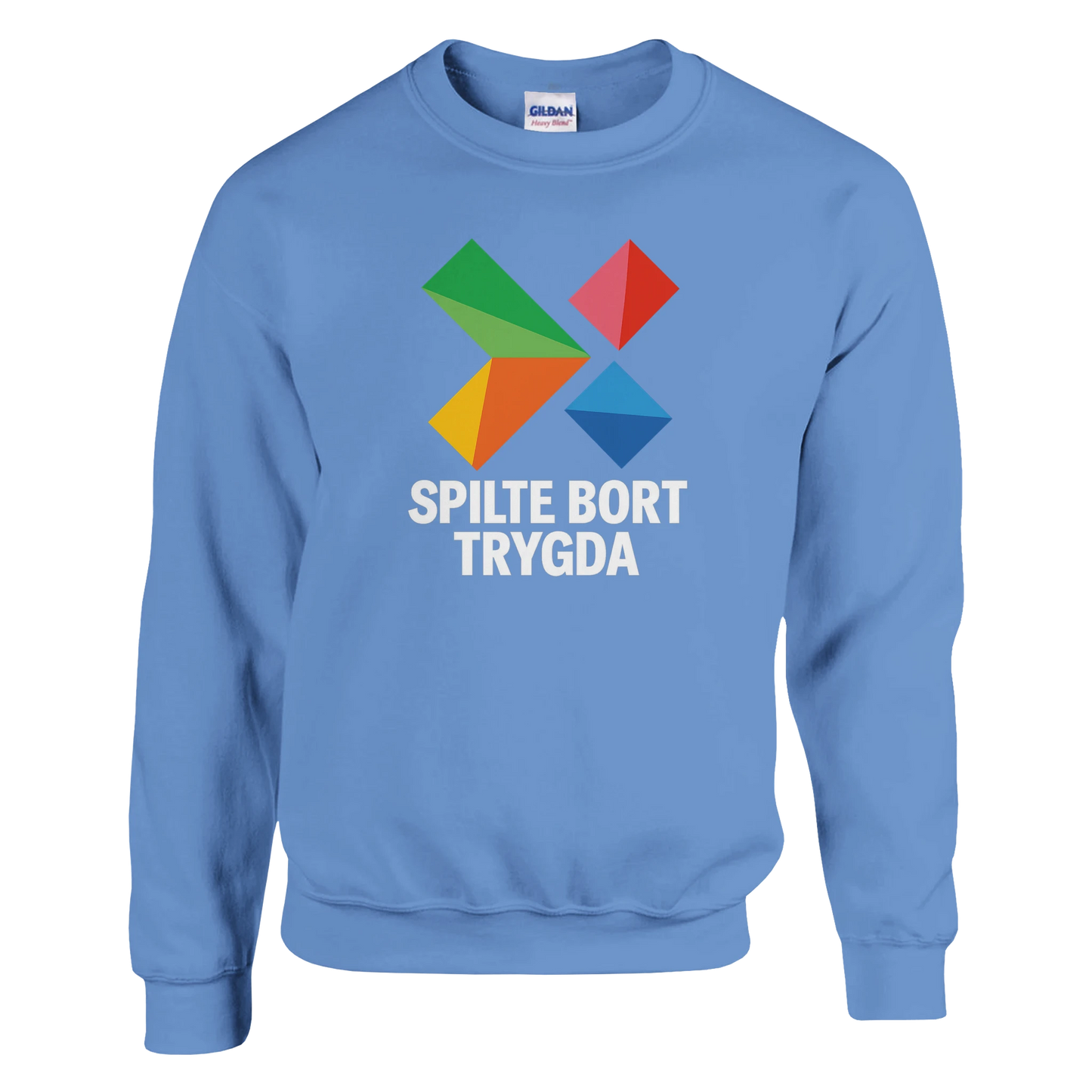 Spilte Bort Trygda -Morsom Tekstprint - Norsk design