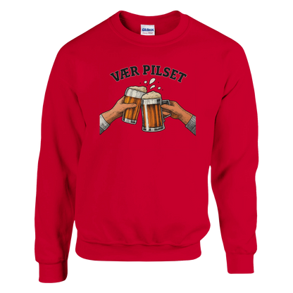 Vær Pilset -Morsom Tekstprint - Norsk design