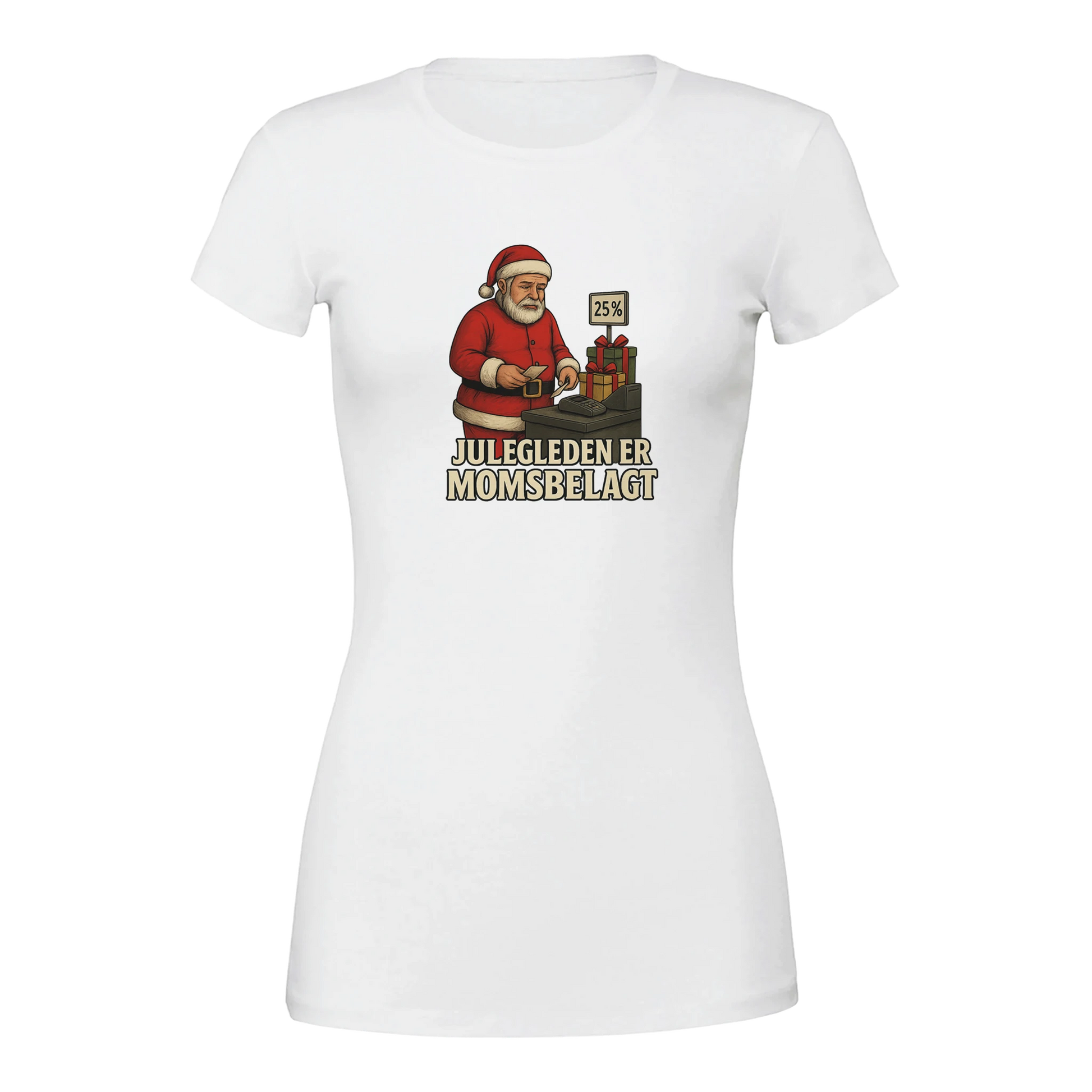 Julegleden er momsbelagt -Morsom Tekstprint - Norsk design