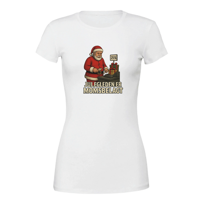 Julegleden er momsbelagt -Morsom Tekstprint - Norsk design