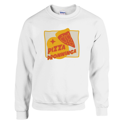 Pizza Dronninga -Morsom Tekstprint - Norsk design