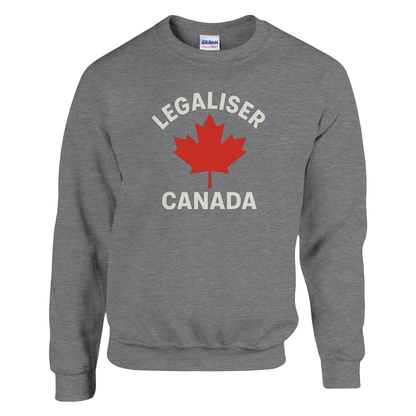 Legaliser Canada -Morsom Tekstprint - Norsk design