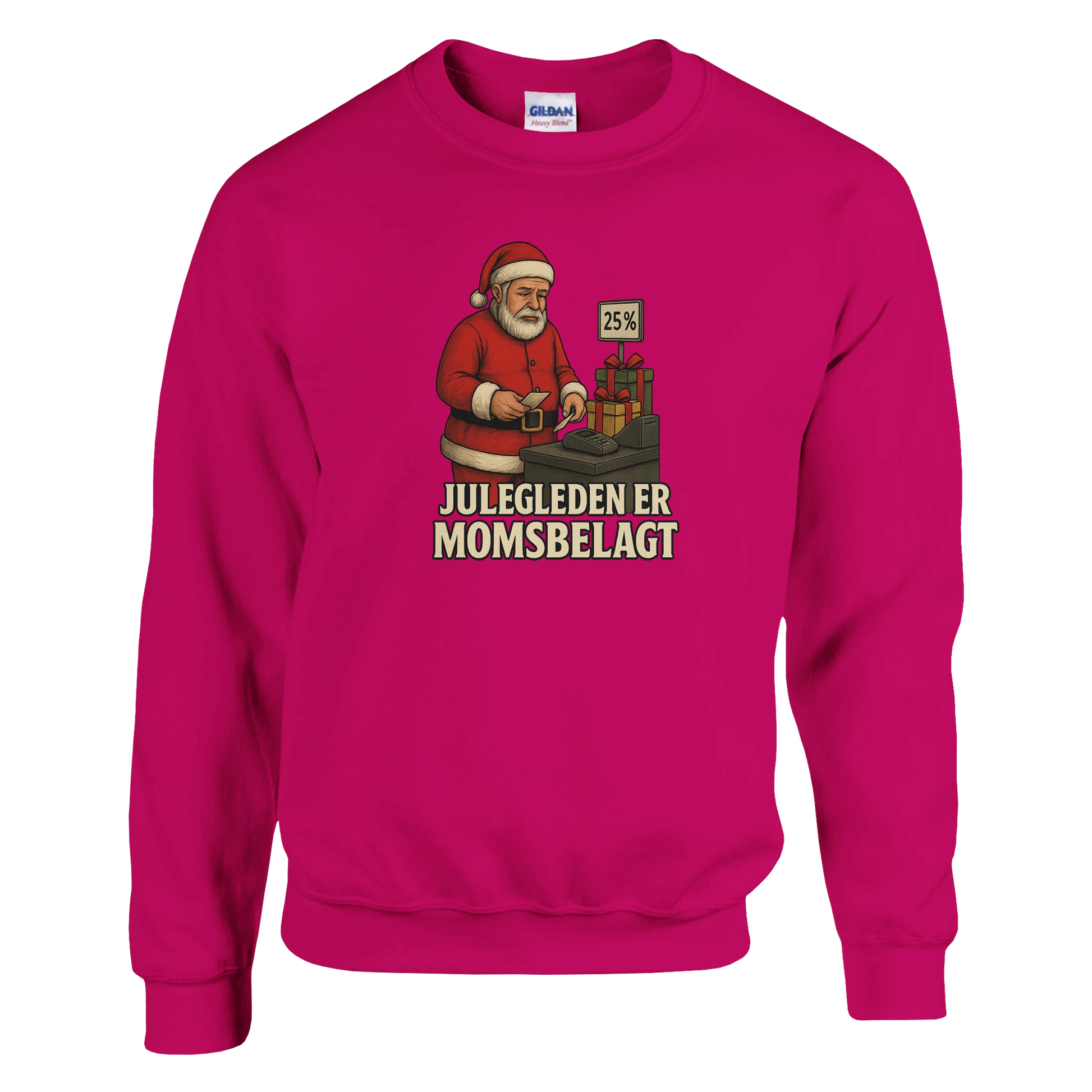 Julegleden er momsbelagt -Morsom Tekstprint - Norsk design