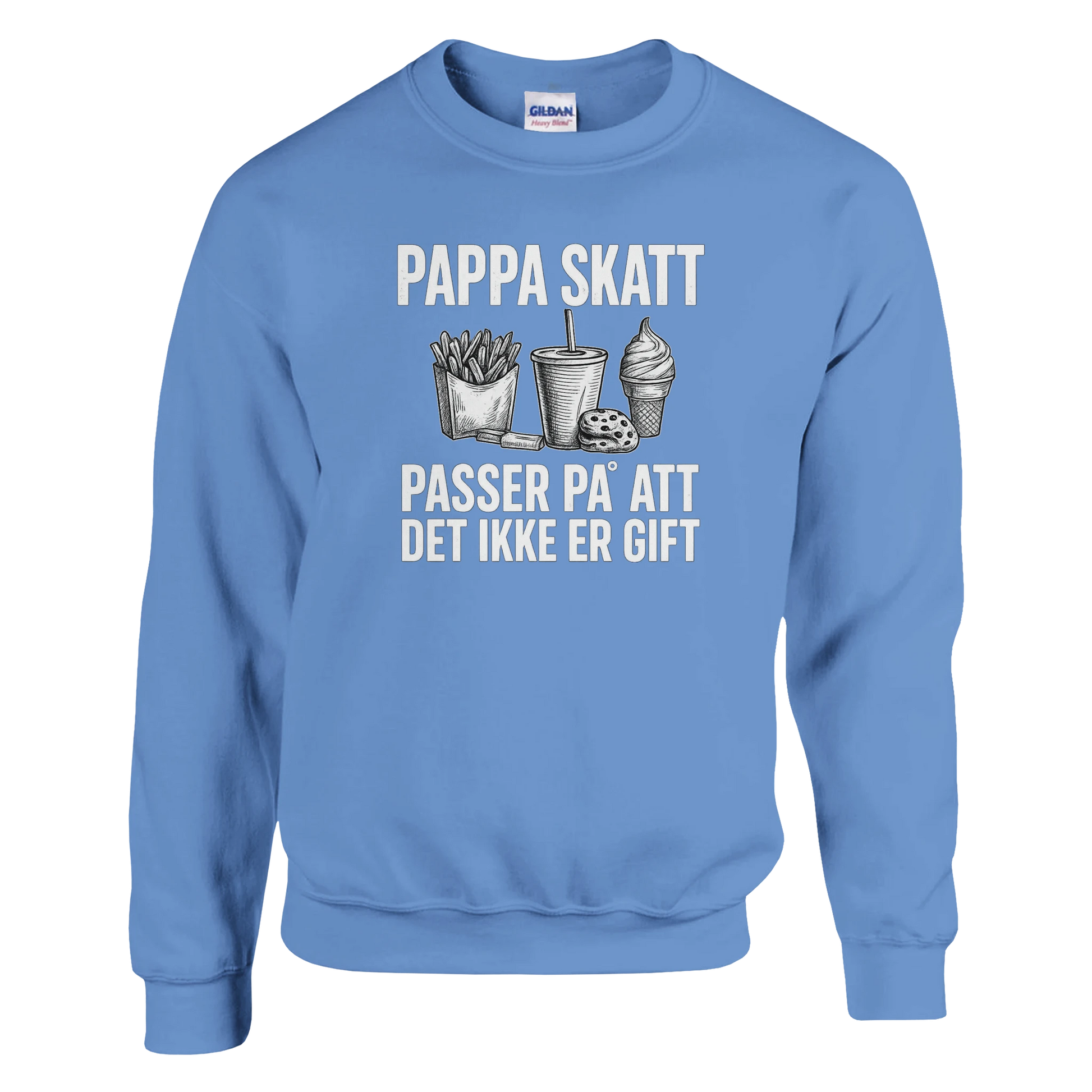 Pappa Skatt -Morsom Tekstprint - Norsk design