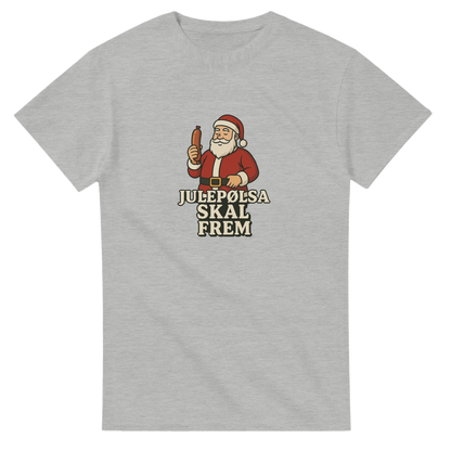 Julepølsa skal frem -Morsom Tekstprint - Norsk design