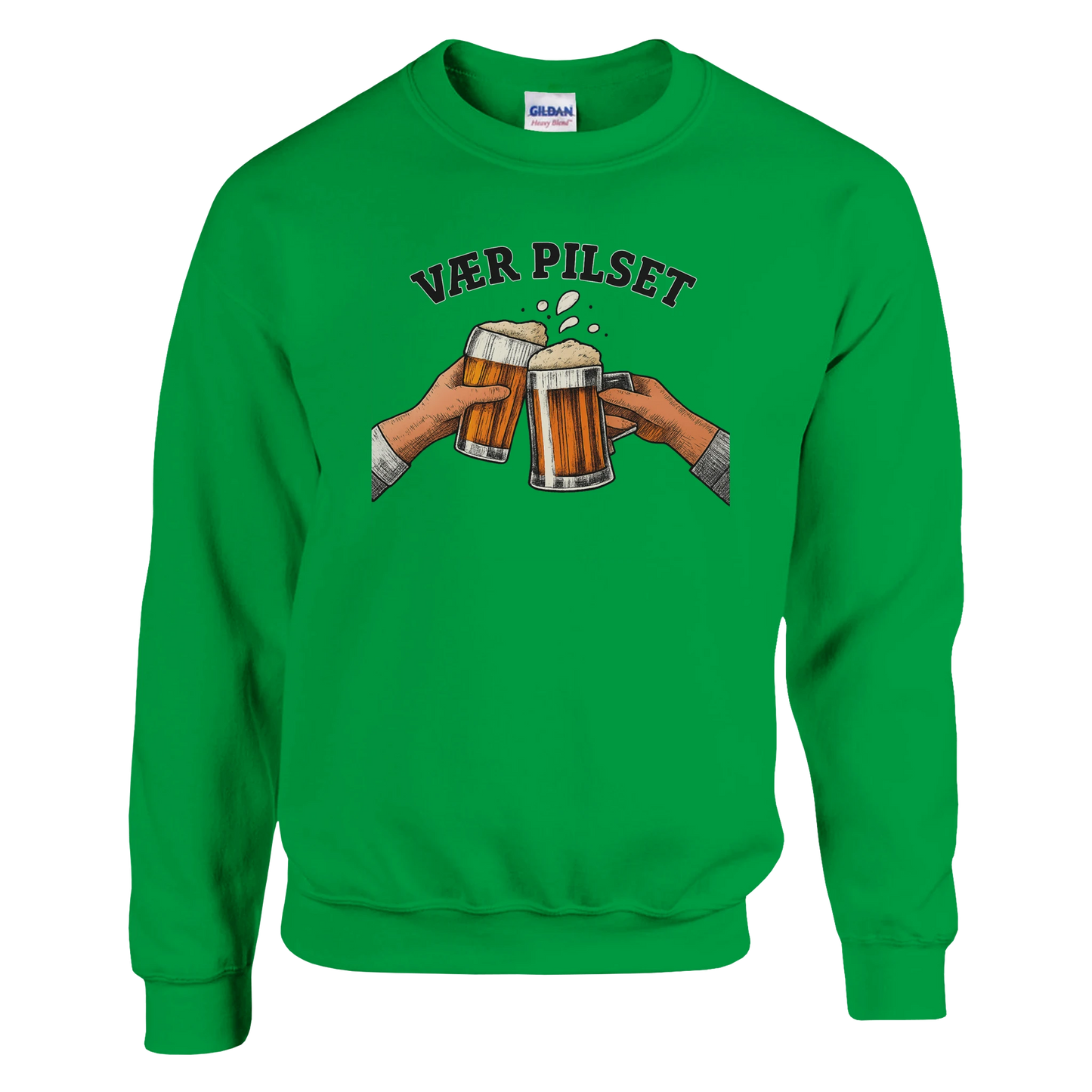 Vær Pilset -Morsom Tekstprint - Norsk design