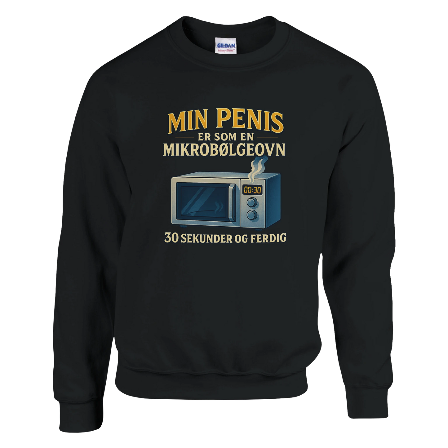 Mikrobølgeovn -Morsom Tekstprint - Norsk design