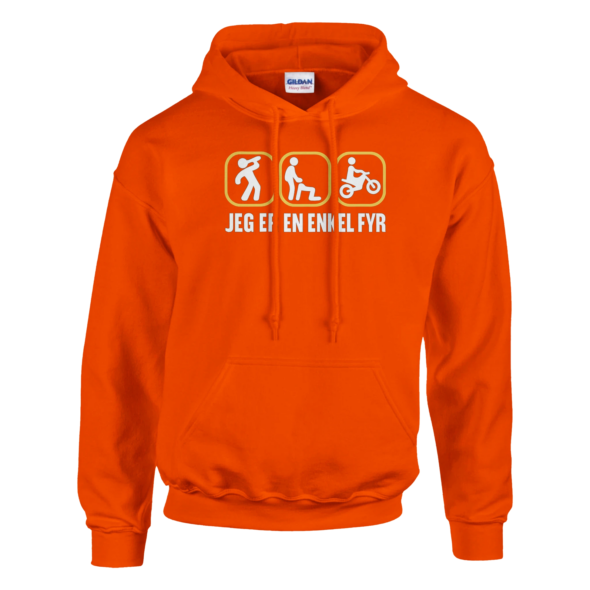 Jeg er en enkel fyr -Morsom Tekstprint - Norsk design