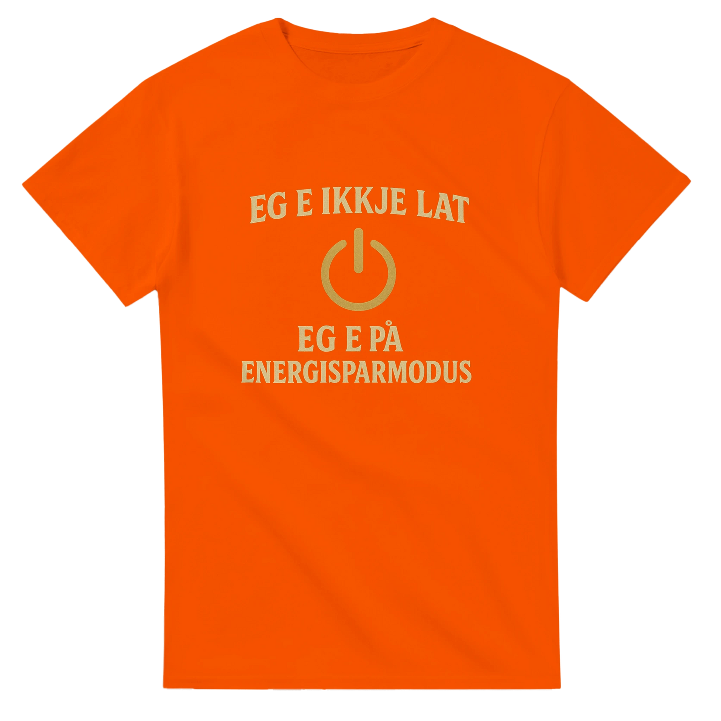 Eg e ikkje lat -Morsom Tekstprint - Norsk design