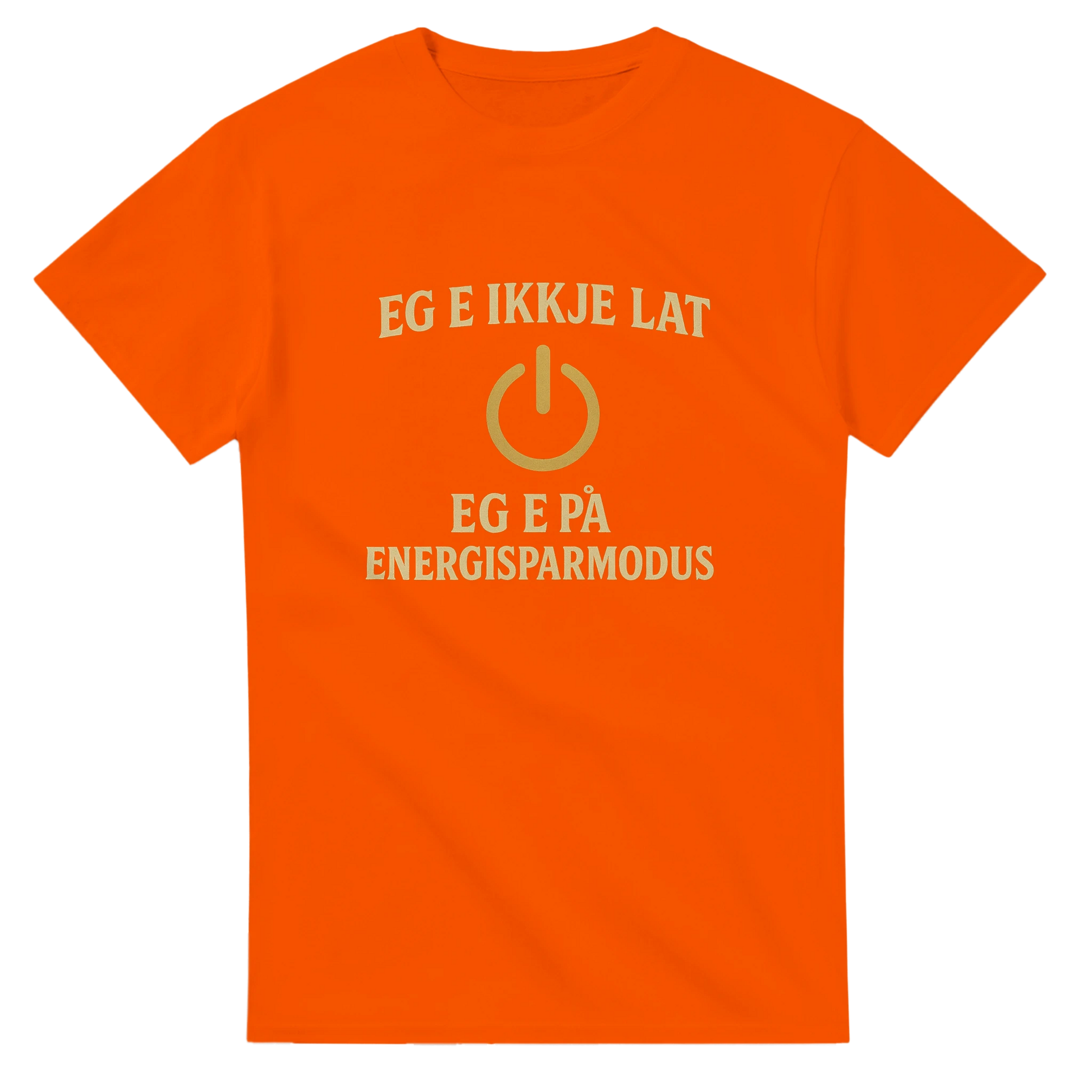 Eg e ikkje lat -Morsom Tekstprint - Norsk design