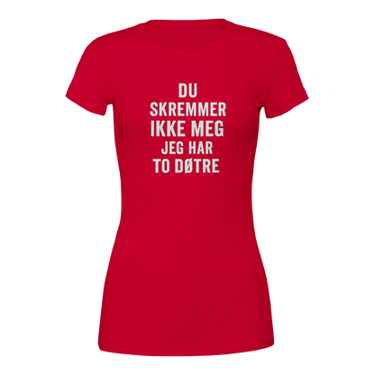 Du Skremmer Ikke Meg -Morsom Tekstprint - Norsk design