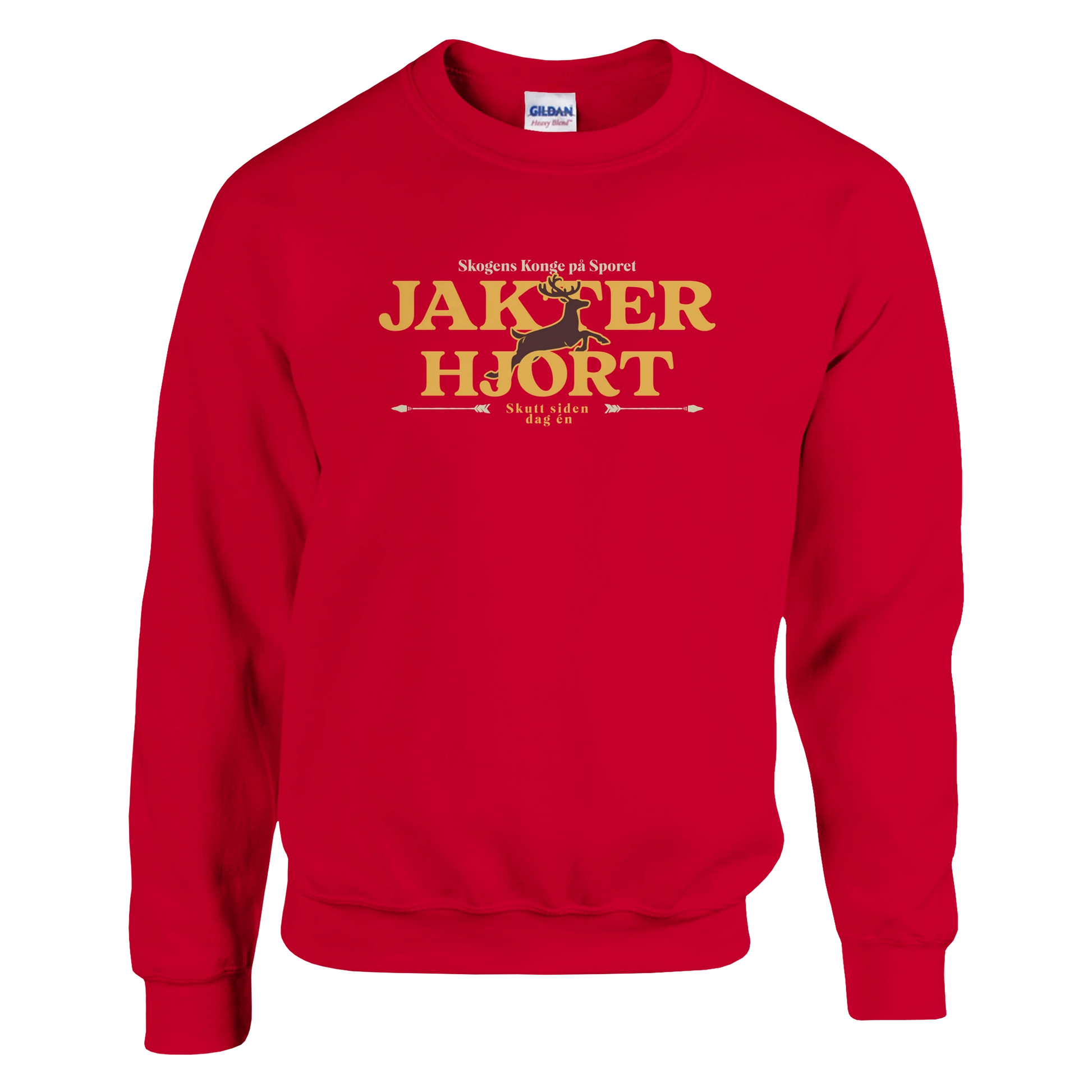 Jakter Hjort -Morsom Tekstprint - Norsk design
