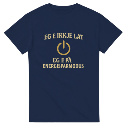 Eg e ikkje lat -Morsom Tekstprint - Norsk design