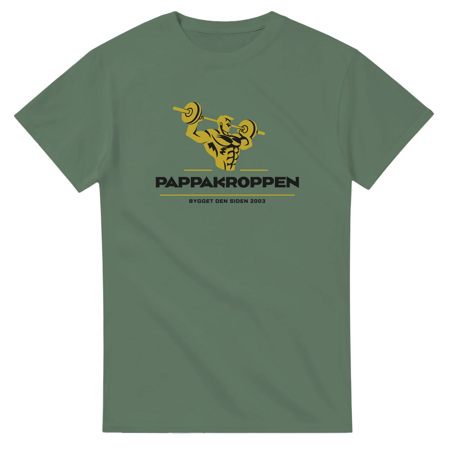 PappaKroppen -Morsom Tekstprint - Norsk design